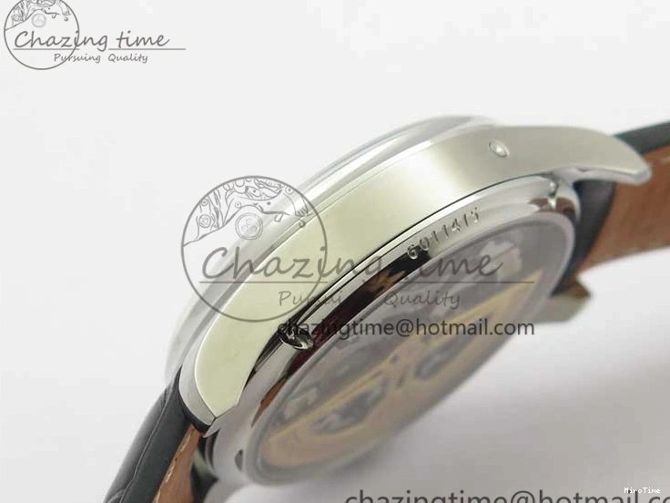 MIROTIME 0523 Portugieser Perpetual Calendar IW503401 V9F 1:1 Best Edition Blue Dial on Black Leather Strap A Contemporary 7114